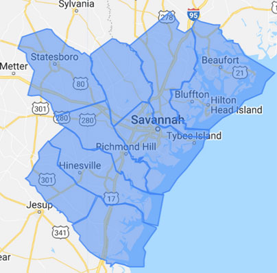 buford radius map